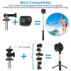 Wireless Selfie Stick Tripod Portable Foldable Extendable Phone Stand with Fill Lights Remote Shutter Fit for Go Pro 4.7in-7in