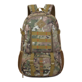 Camouflage Travel Backpack Outdoor Camping Mountaineering Bag (Color: CP Camouflage, Type: Mountaineering Bag)